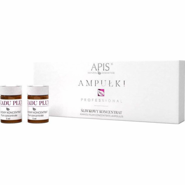 APIS Ampoules švestkový koncentrát 5x5ml
