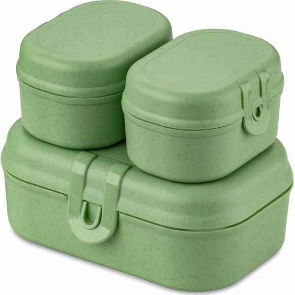 Koziol Svačinový box PASCAL READY MINI, sada 3 nádob, KOZIOL