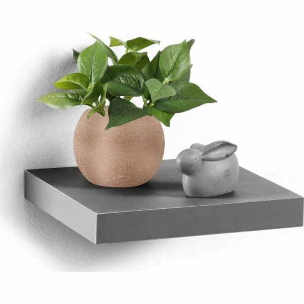 Homea Nástěnná police MDF, délka 25 cm