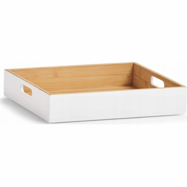 Zeller Úložný box z bambusu 30 x 27 x 6 cm