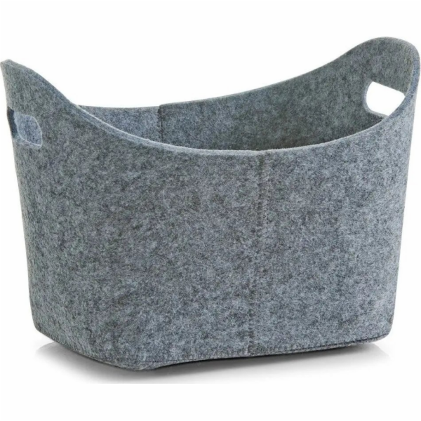 Zeller Oválný úložný koš Felt - nádoba 12 l, ZELLER