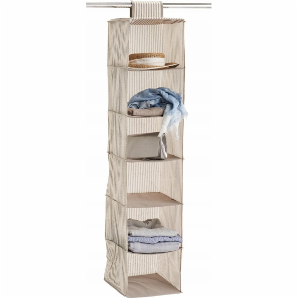 Zeller Organizér na oblečení STRIPES skládací šatní skříň...