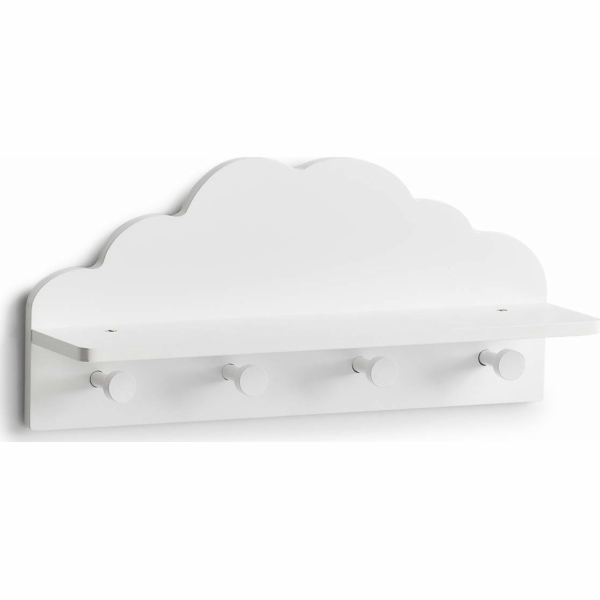 Zeller Dětský ramínko na oblečení CLOUD s policí, 2 v 1, ...
