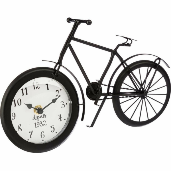Atmosphera Kovové stolní hodiny motiv kola, 29 cm