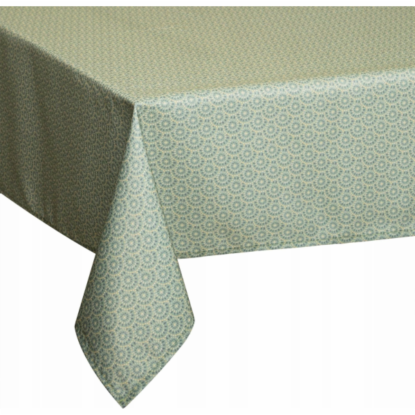 Atmosphera Obdélníkový ubrus 240 x 140 cm, zelený s potiskem