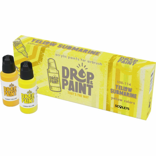 Scale 75 Měřítko 75 Měřítko 75: Drop Paint - Žlutá ponorka