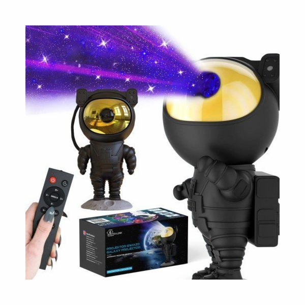 ExtraLink EXTRALINK HOME ASTRONAUT BLACK STAR PROJEKTOR 04