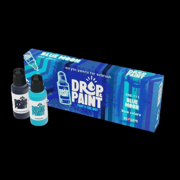 Scale 75 Měřítko 75 Měřítko 75: Drop Paint - Blue Moon