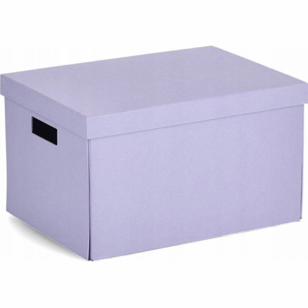 Zeller Úložná nádoba s víkem, recyklovaný karton, 25 x 35...