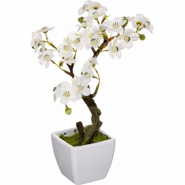 Atmosphera Umělá orchidej v květináči, 26 cm