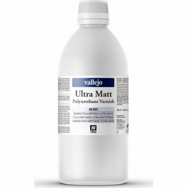 Vallejo Vallejo: Ultra matný polyuretanový lak 500ml