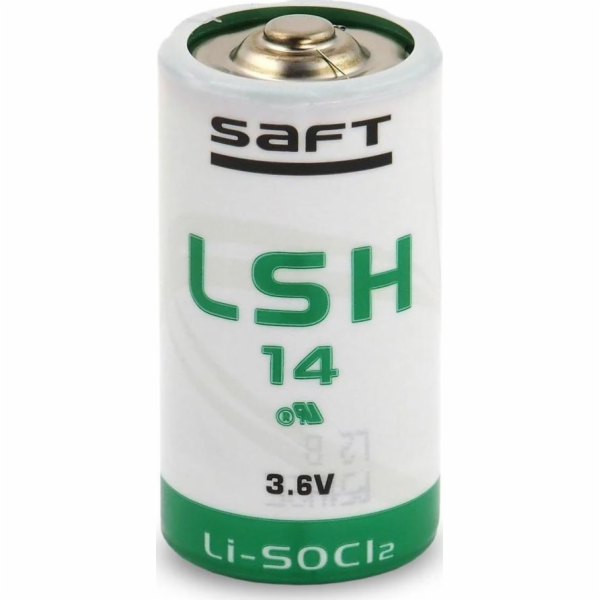 Saft Baterie LSH14 C / R14 LiSOCl2 SAFT 3,6V 5800mAh (1 ks)