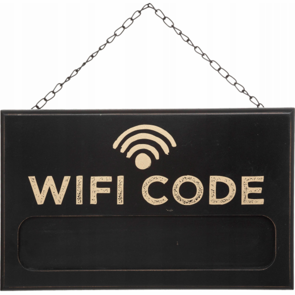 Atmosphera Tabule WIFI CODE, 35 x 22 cm