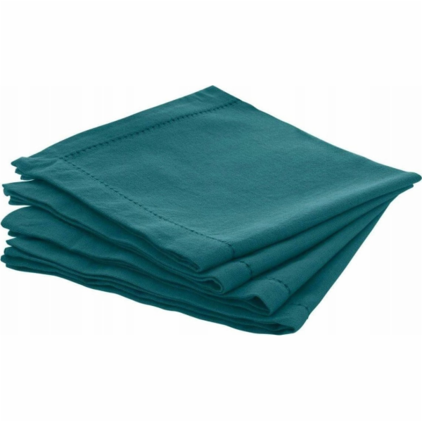 Atmosphera Ubrousky CHAMBRAY, 40 x 40 cm, 4 kusy, zelené