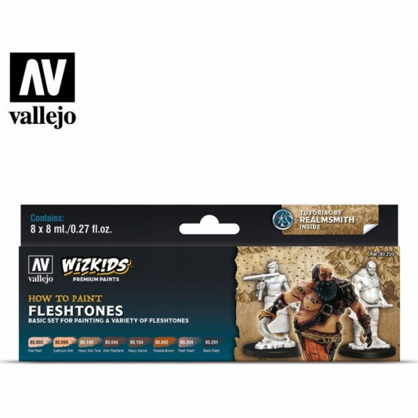 Vallejo Vallejo: Wizkids - Fleshtones 8x8 ml