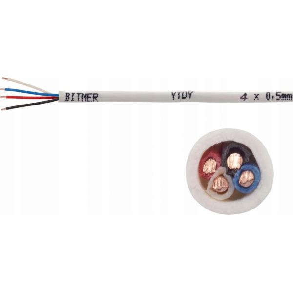 BITNER ALARM INTERCOM KABEL BITNER YTDY 4X0,5 - 100M