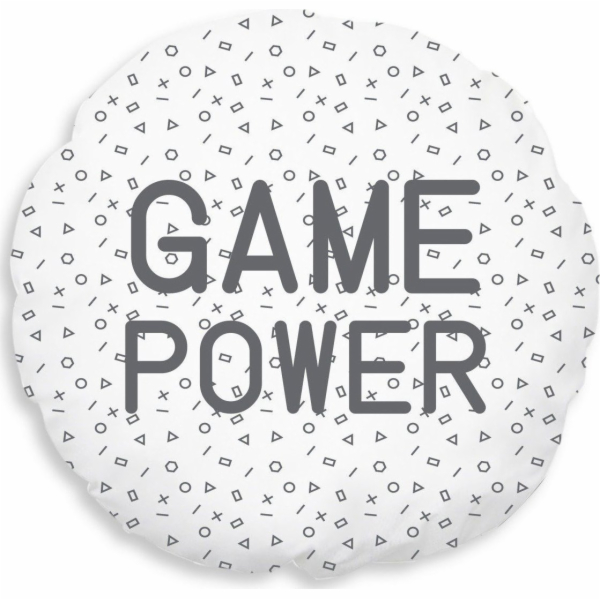 TODAY Dekorativní polštář GEEK GAME, 40 cm, TODAY