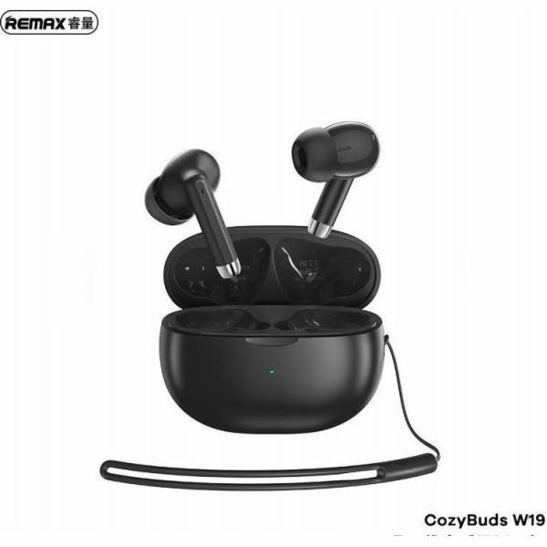 Remax Sluchátka Bluetooth sluchátka REMAX TWS W19 BLACK B...