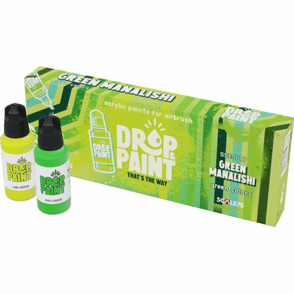 Scale 75 Měřítko 75 Měřítko 75: Drop Paint - Green Manalishi