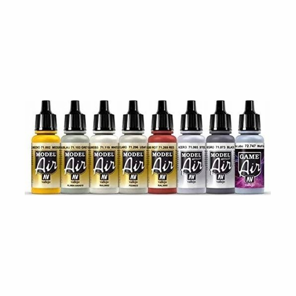 Vallejo Vallejo: Barvy Sci-fi - Star Fighters 8x17 ml