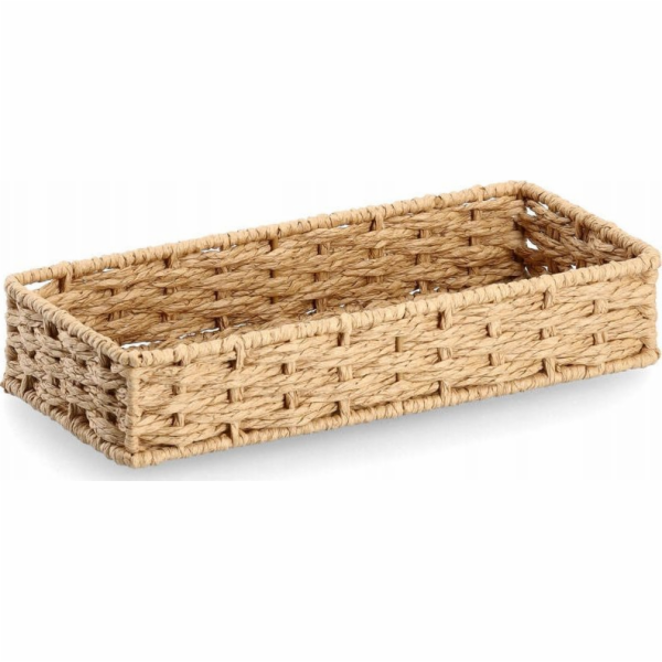 Zeller Tkaný papírový organizér na stůl 24 x 11 x 4,5 cm
