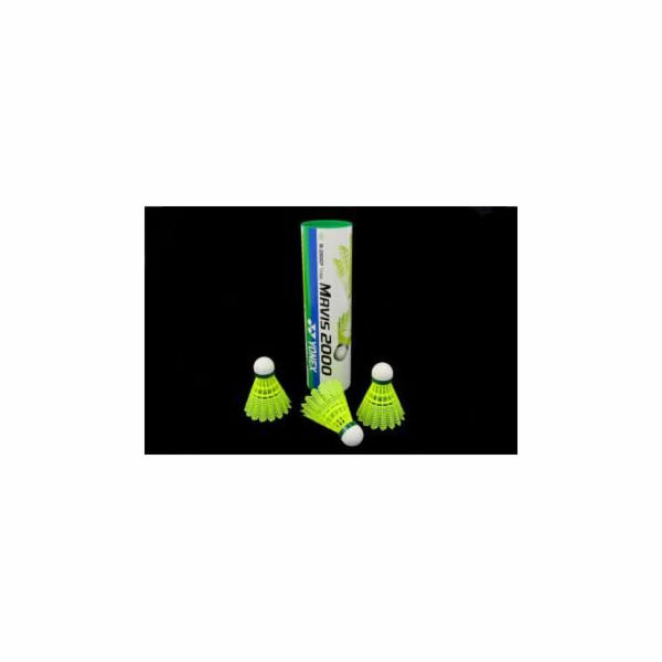 Yonex Badmintonový pérák Yonex Mavis 2000 žlutý (M-2000)