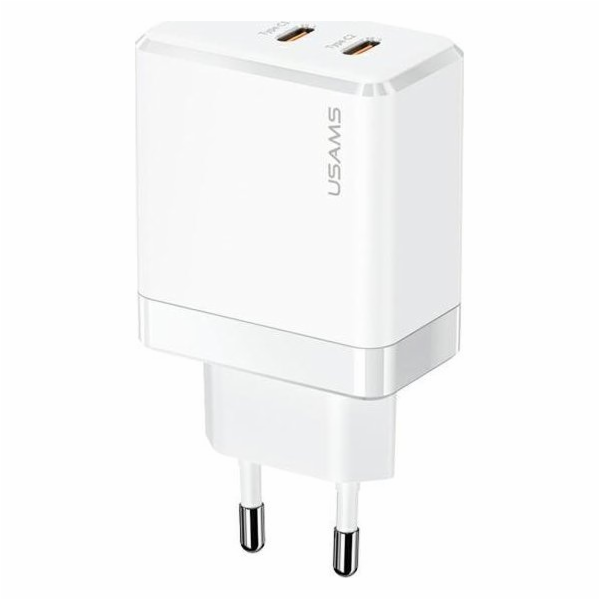 Usams Nabíječka USAMS 2xUSB-C T54 40W PD Fast Charging bí...