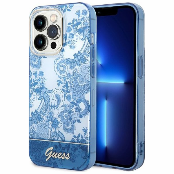 Guess Pouzdro Guess GUHCP14LHGPLHB Apple iPhone 14 Pro mo...