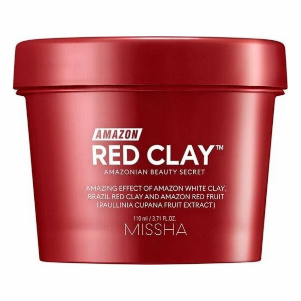 Missha MISSHA Amazon Red Clay Pore Mask Wash Off 110ml