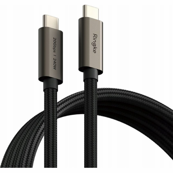 Ringke Kabel USB-C - USB-C 1 m černý (RGK1950)