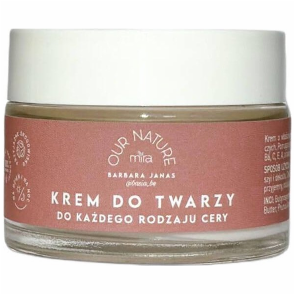 Mira Pleťový krém Our Nature od Basie se šnečím slizem 50g