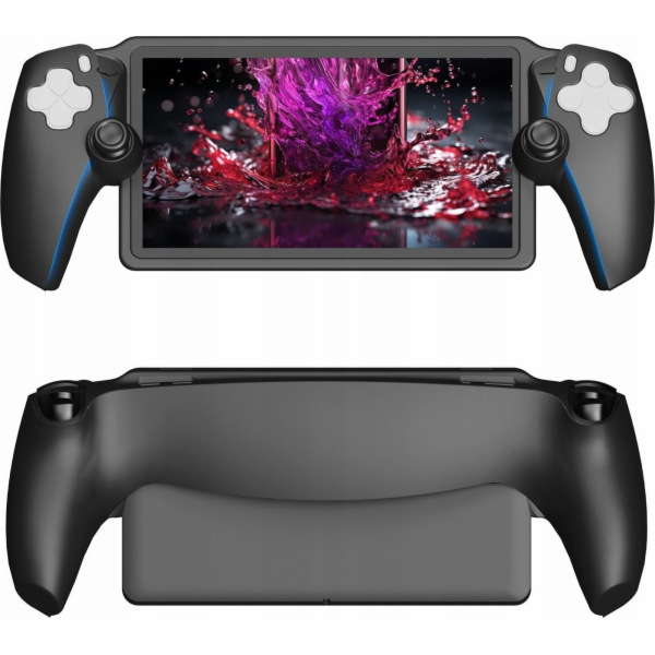 JYS Silikonový kryt s držákem pro Sony PlayStation Portal...