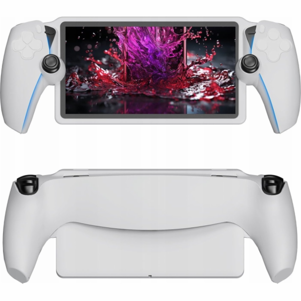 JYS Silikonový kryt s držákem pro Sony PlayStation Portal...