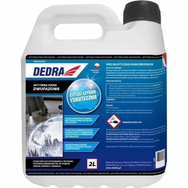 Dedra Active dvoufázová pěna 2 l