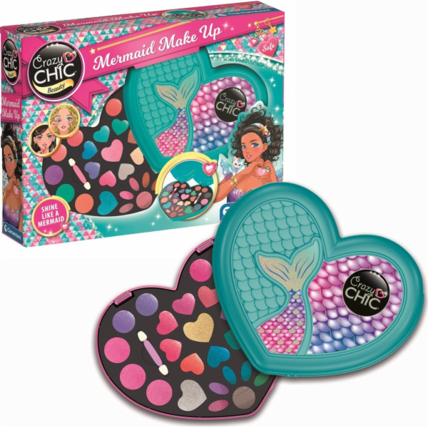 Clementoni Mermaid Crazy Chic paleta odstínů