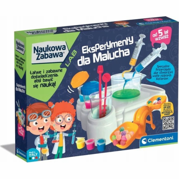 Clementoni vědecká sada Experimenty pro batolata