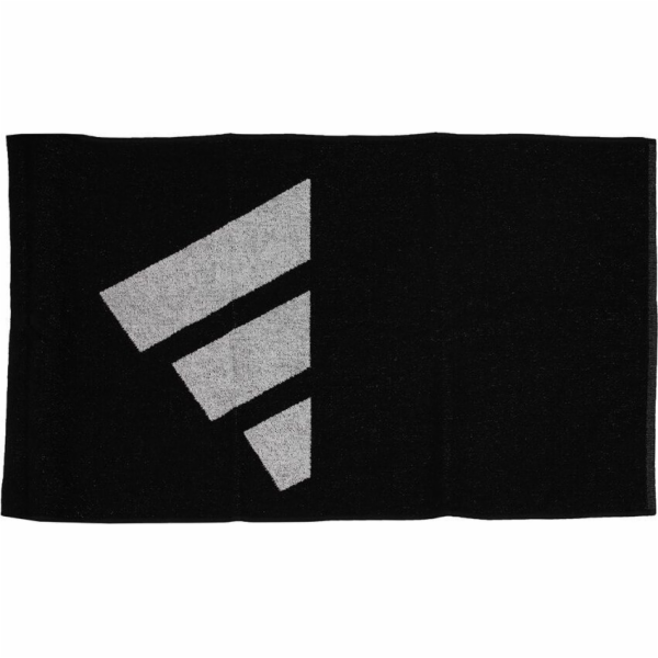 Adidas osuška na pláž, bazén, sport adidas 3BAR S černá a...