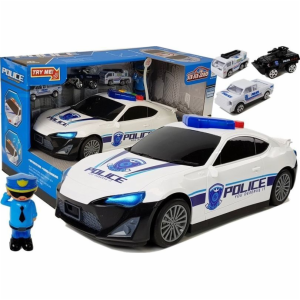 Lean Sport policejní garáž 2v1 zvukové světlo