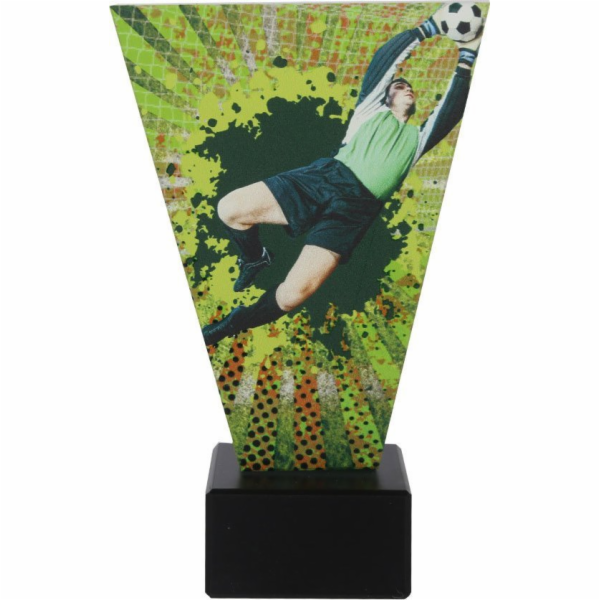 Tryumf Skleněná fotbalová trofej