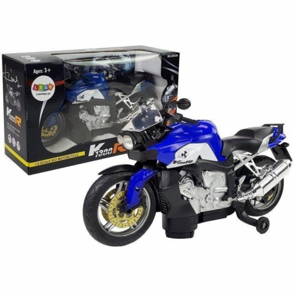 Lean Sport Bateriový motocykl modrý