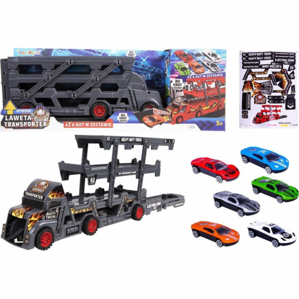Norimpex PROMO Auto odtahovka s 6 vozy 1006702 mix cena z...