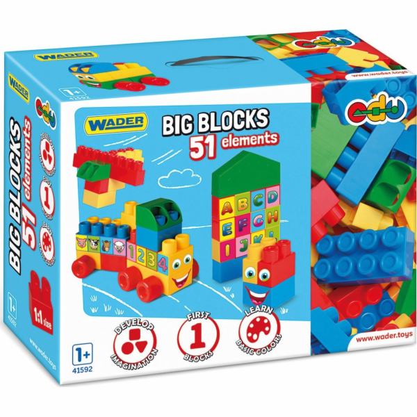 Wader Brodící kalhoty BIG BLOCKS 51 ks. + SAMOLEPKY NA BR...