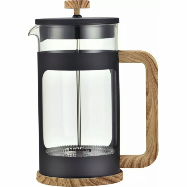 Klausberg Pístový kávovar/čajovar s lisem 1000 ml KH-7681...
