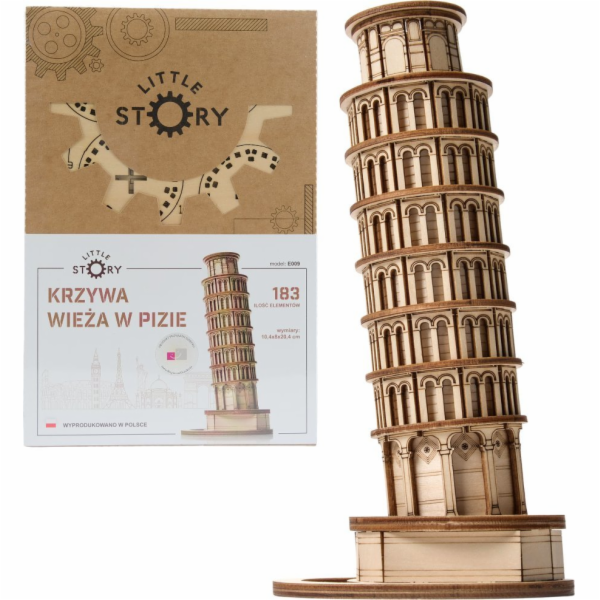 Little-Story Dřevěné puzzle Little Story 3D model - Šikmá...