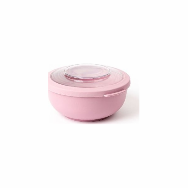 Amuse Nádoba / miska s víkem 1l růžová /