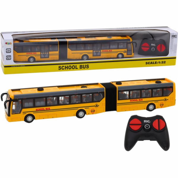 TRITON Školní autobus LeanToys na dálkové ovládání, kloub...