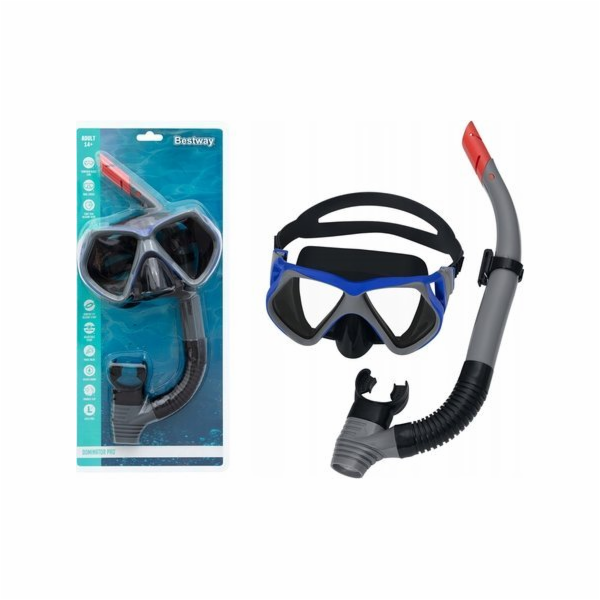 Bestway potápěčská sada černá maska, trubice Bestway 24069