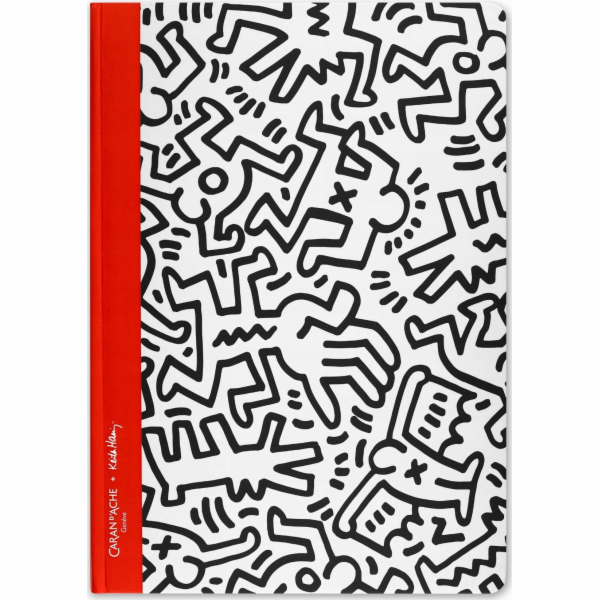 Caran d`Arche Poznámky CARAN D'ACHE, Keith Haring, tečky, A5