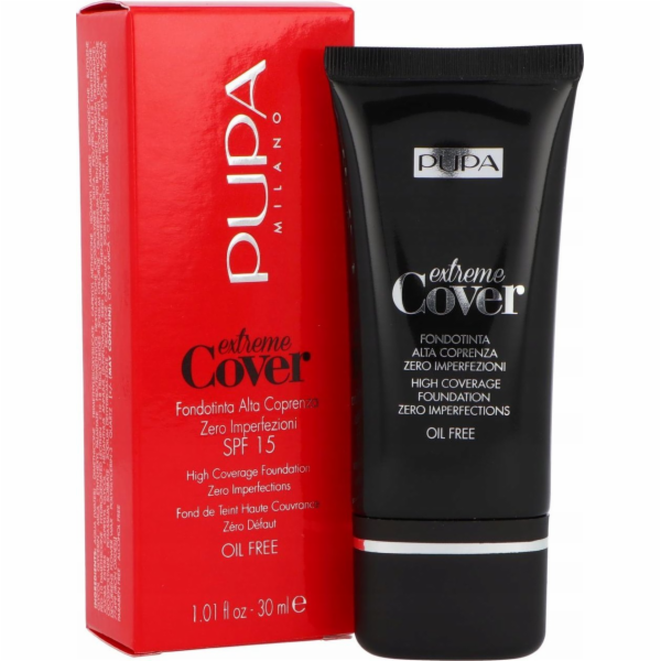 Pupa Pupa, Extreme Cover, Oil-Free, tekutý make-up, 003, ...