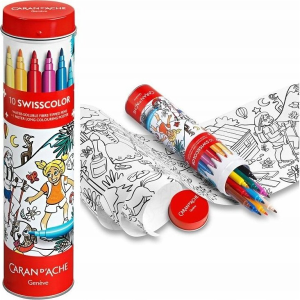 Caran d`Arche Akvarelové fixy CARAN D'ACHE Swisscolor, v ...